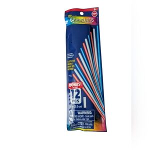 FREE! Red, White And Blue Fourth Of July Glow Stick Bracelets - 12 Pack